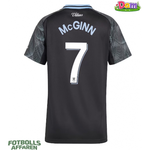 Aston Villa John McGinn #7 Bortatröja Kvinnor 2025-26 Kortärmad